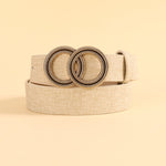 Women Belt For Trouser Dress Ladies PU Leather Waist Straps