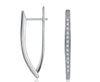 V Shape Earrings-Earrings-Arimonz-A-Silver-Arimonz