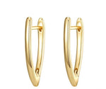 V Shape Earrings-Earrings-Arimonz-B-Gold-Arimonz