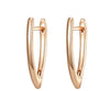 V Shape Earrings-Earrings-Arimonz-B-Rose Gold-Arimonz