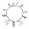 Vintage Anklets for Women Starfish Shell Pendant Anklet Summer Beach Foot Ankle Bohemian Anklet-Anklets-Arimonz-Wave Anklet-Arimonz