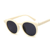 Vintage Black Cat Eye Sunglasses Woman Round Sunglasses-Sunglasses-Arimonz-Arimonz