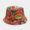 Vintage Bucket Hat Women Summer Sun Hats Reversible Fisherman Hat-Bucket Hats-Arimonz-Arimonz