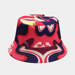 Vintage Bucket Hat Women Summer Sun Hats Reversible Fisherman Hat-Bucket Hats-Arimonz-A10-Arimonz