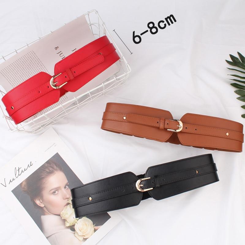 Vintage Buckle Wide Elastic Belt-Belts-Arimonz-Arimonz