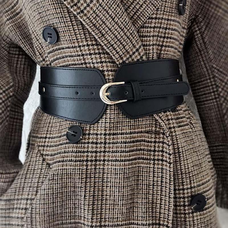 Vintage Buckle Wide Elastic Belt-Belts-Arimonz-Arimonz