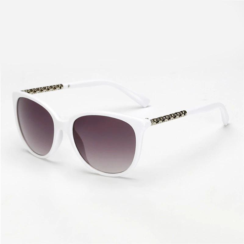 Vintage Cat Eye Sunglasses Women Frame Sun Glasses For Female-Sunglasses-Arimonz-White-Arimonz