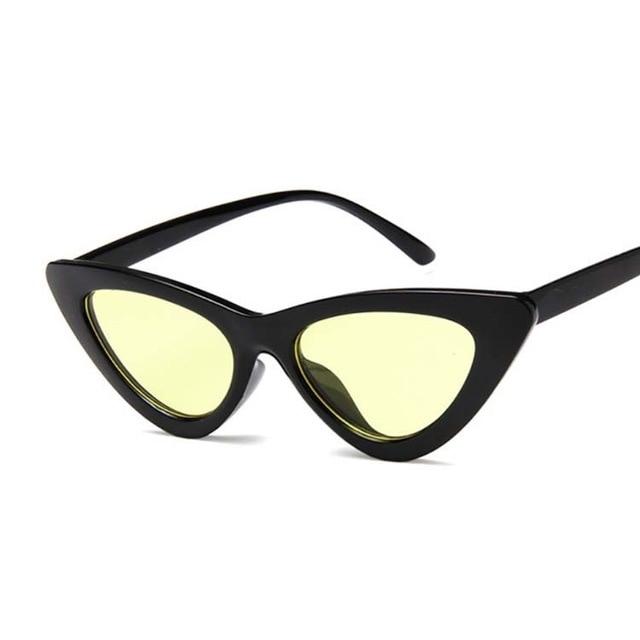 Vintage Cateye Sunglasses for Women Retro Small Cat Eye  display picture 1