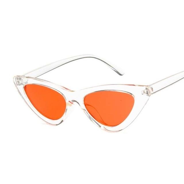 Vintage Cateye Sunglasses for Women Retro Small Cat Eye  display picture 2