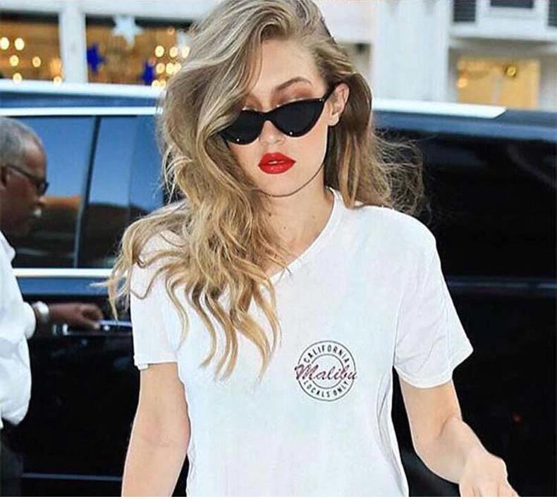 Vintage Cateye Sunglasses for Women Retro Small Cat Eye  display picture 2