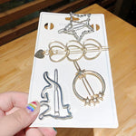 Vintage Clips Barrettes-Hair Accessories-Arimonz-Arimonz