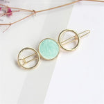 Vintage Geometric Hairband-Hair Accessories-Arimonz-Green-Arimonz