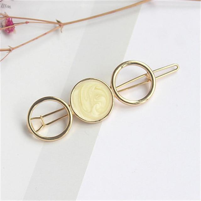 Vintage Geometric Hairband-Hair Accessories-Arimonz-Yellow-Arimonz