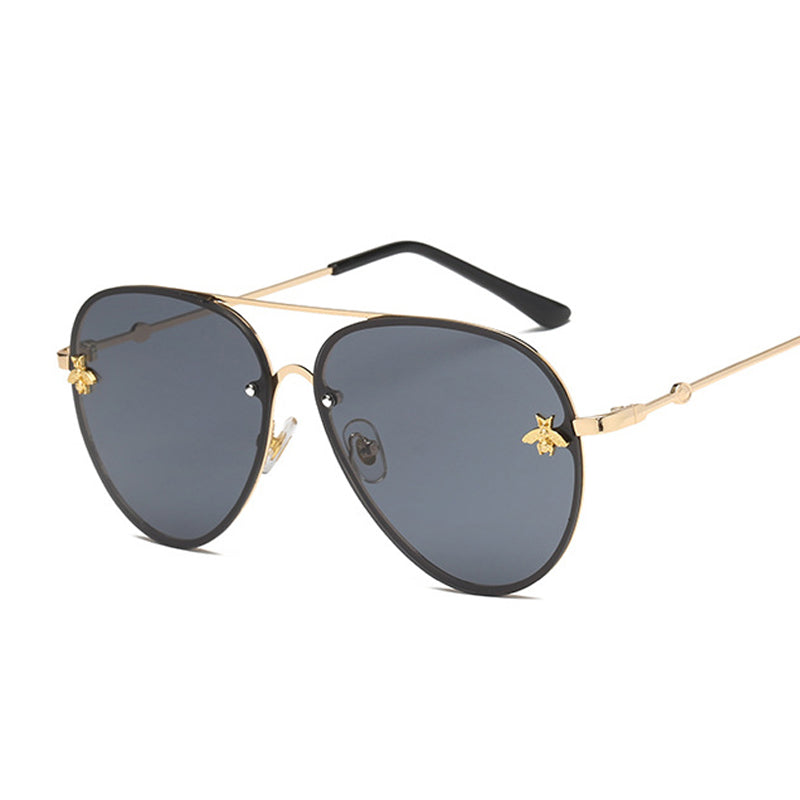 Vintage Gradient Aviation Sunglasses Woman Fashion Sun Glasses-Sunglasses-Arimonz-Arimonz