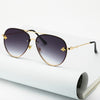 Vintage Gradient Aviation Sunglasses Woman Fashion Sun Glasses-Sunglasses-Arimonz-Double Gray-Arimonz