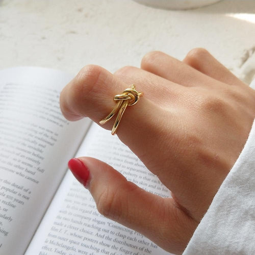 Vintage Knot Ring-Rings-Arimonz-Arimonz