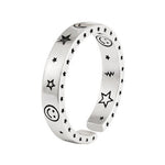 Vintage Smiling Face Finger Rings for Women Adjustable Rings-Rings-Arimonz-Smile Stars-Arimonz