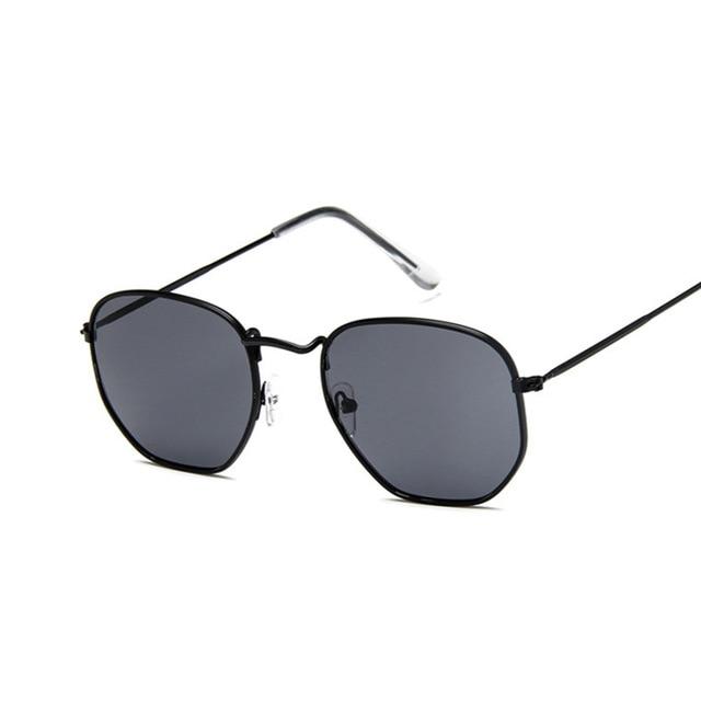 Vintage Square Sunglasses for Women Retro Classic Sunglasses-Sunglasses-Arimonz-Black Gray-Arimonz