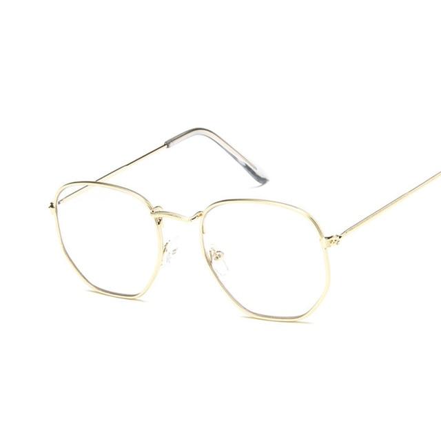 Vintage Square Sunglasses for Women Retro Classic Sunglasses-Sunglasses-Arimonz-Gold-Arimonz
