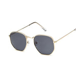 Vintage Square Sunglasses for Women Retro Classic Sunglasses-Sunglasses-Arimonz-Gold Gray-Arimonz