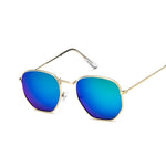 Vintage Square Sunglasses for Women Retro Classic Sunglasses-Sunglasses-Arimonz-Gold Green-Arimonz