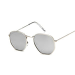 Vintage Square Sunglasses for Women Retro Classic Sunglasses-Sunglasses-Arimonz-Silver Silver-Arimonz