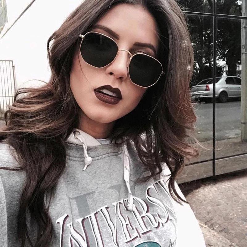 Vintage Square Sunglasses for Women Retro Classic Sunglasses-Sunglasses-Arimonz-Arimonz