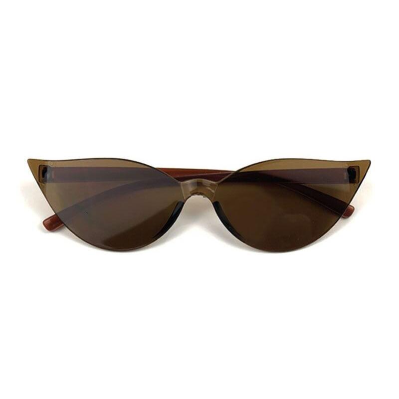 Vintage Style Women Sunglasses Cat Eye Sunglasses-Sunglasses-Arimonz-Brown-Arimonz