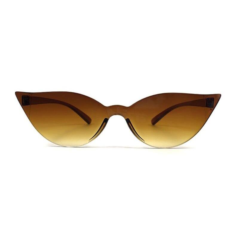 Vintage Style Women Sunglasses Cat Eye Sunglasses-Sunglasses-Arimonz-Double Brown-Arimonz