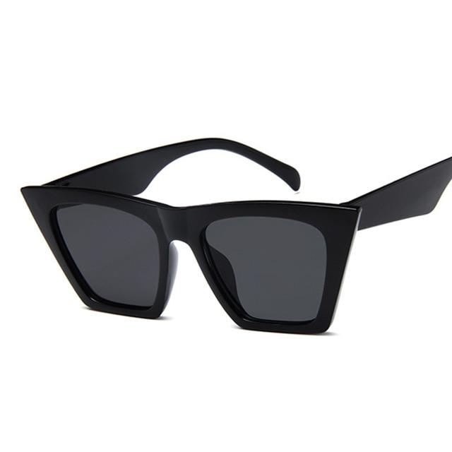 Vintage Sunglasses For Women Cat Eye Sunglasses For Women-Sunglasses-Arimonz-Black Gray-Arimonz