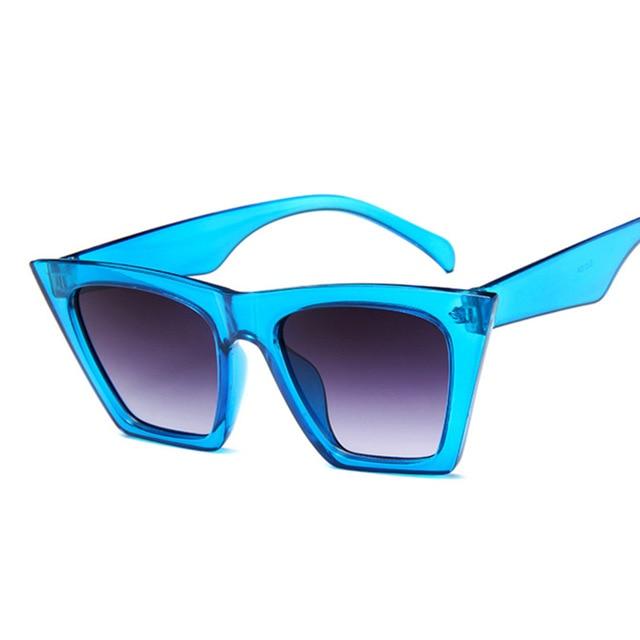 Vintage Sunglasses For Women Cat Eye Sunglasses For Women-Sunglasses-Arimonz-Blue-Arimonz