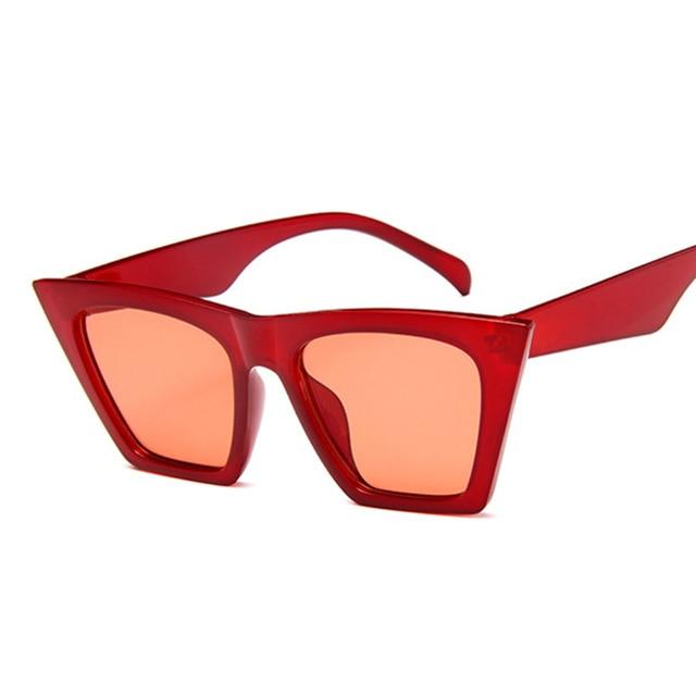 Vintage Sunglasses For Women Cat Eye Sunglasses For Women-Sunglasses-Arimonz-Red-Arimonz