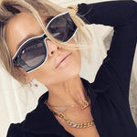 Vintage Sunglasses Women Retro Sun Glasses Big Frame Shades-Sunglasses-Arimonz-Arimonz