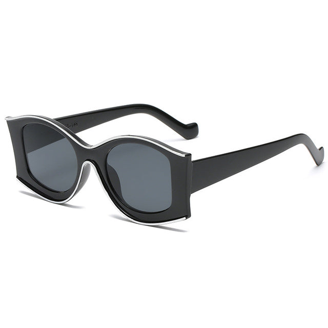 Vintage Sunglasses Women Retro Sun Glasses Big Frame Shades-Sunglasses-Arimonz-Black Gray-Other-Arimonz