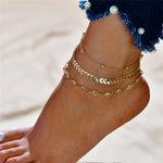 Vintage Tassel Beads Ankle Bracelet-Anklets-Arimonz-1-Arimonz