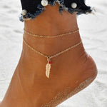 Vintage Tassel Beads Ankle Bracelet-Anklets-Arimonz-9-Arimonz