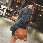 Vintage Tassel Messenger Bag-Handbags-Arimonz-Arimonz