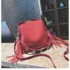 Vintage Tassel Messenger Bag-Handbags-Arimonz-Red-Arimonz