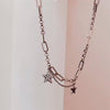 Vintage Trendy Stars Necklace-Necklaces-Arimonz-Arimonz