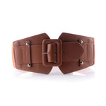 Vintage Wide Belt-Belts-Arimonz-Brown-Arimonz