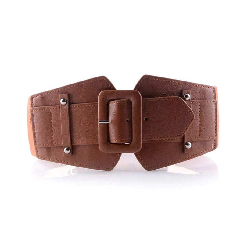 Vintage Wide Belt-Belts-Arimonz-Brown-Arimonz