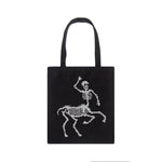 Vintage Women Shoulder Bag Canvas Casual Large Capacity Shopper Bags-Handbags-Arimonz-Black Skull Horse-Arimonz