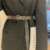 Waist Chain Elegant Silver Metal Chain Strap Pin Buckle Waist Chain-Belts-Arimonz-Arimonz