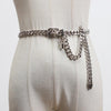 Waist Chain Jewelry Split Joint Belt, Belly Chain Waist Jewelry-Belts-Arimonz-silver lock-Arimonz