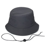 Waterproof Oversize Panama Hat Cap Big Head Outdoor Fishing Sun Hat-Bucket Hats-Arimonz-Arimonz