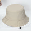 Waterproof Oversize Panama Hat Cap Big Head Outdoor Fishing Sun Hat-Bucket Hats-Arimonz-waterproof beige-56cm/22inches-Arimonz