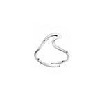 Wave Ring For Women Resizable Jewelry Ring For Women-Rings-Arimonz-silver-Arimonz