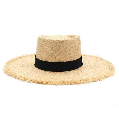 Wide Brim Panama Beach Hat-Hats-Arimonz-Arimonz
