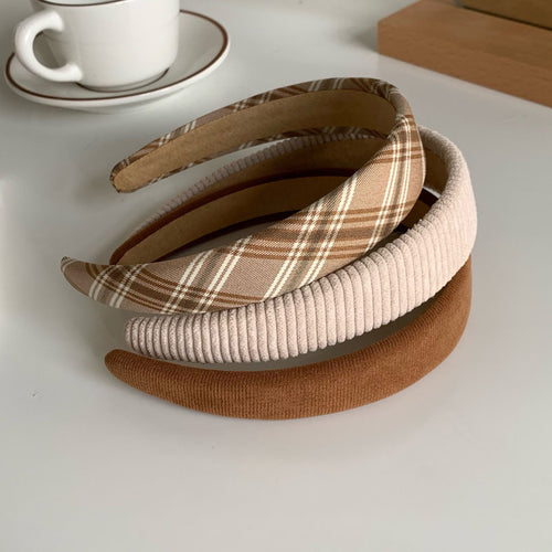 Wide-brimmed Fabric Hairband Sweet Headband Press Hair Hairband-Hair Accessories-Arimonz-Arimonz