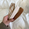 Wide-brimmed Fabric Hairband Sweet Headband Press Hair Hairband-Hair Accessories-Arimonz-Arimonz